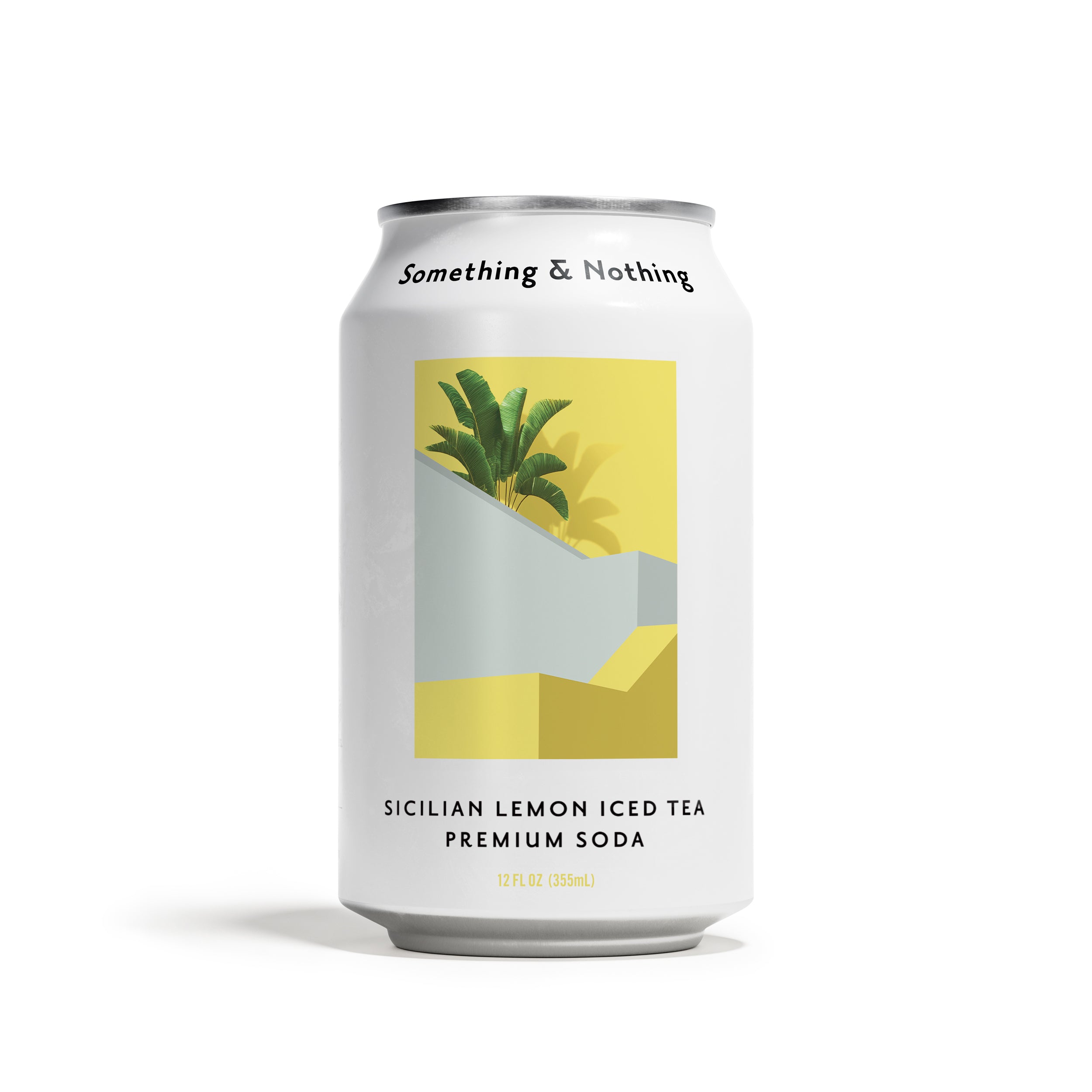 Sicilian Lemon Iced Tea Premium Soda 12x12 fl oz